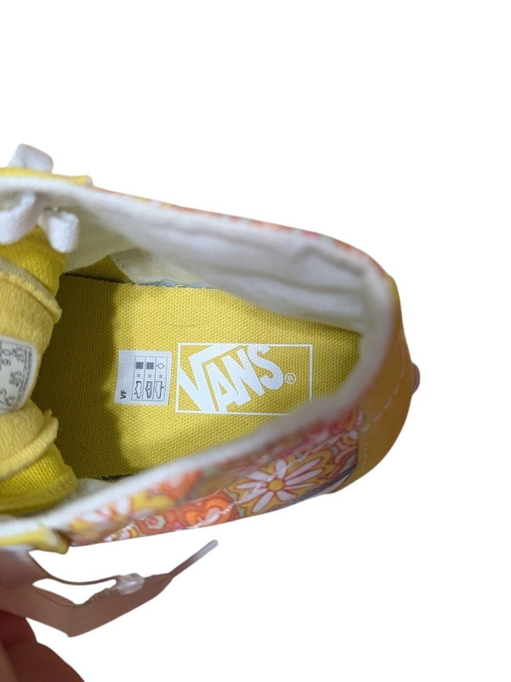 Vans Yellow High Top Sneakers Women's Size 9 - Picture 8 of 10